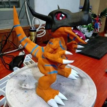 greymon Digimon aventura angemon angewomon agumon 3d print model - Mito3D