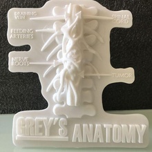 greys anatomy tumor art series 3d print model - Mito3D