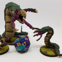 grick 28mm tabletop gaming art creatures roleplaying miniature dnd 3d print model - Mito3D