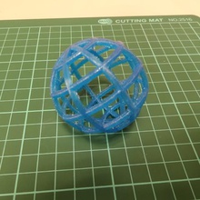 grid ball various 3d print model - Mito3D