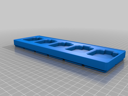 gridfinity - 42mm stepper motor holder 7 sizes + parameteric fusion file Tools fusion360 parameterized parametric tool_holders_boxes 3d print model - Mito3D