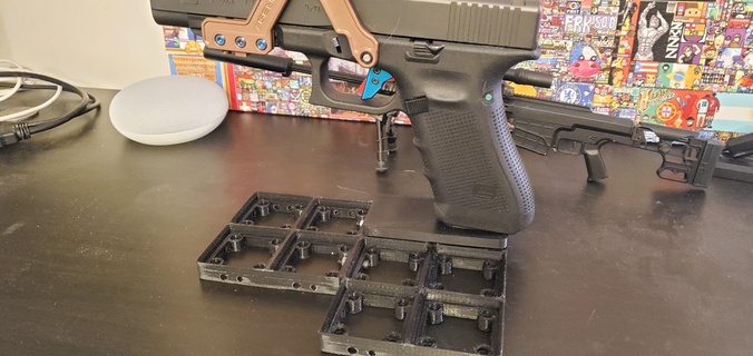grillefinity glock pack grillefinity guncad gat finity 3d print model - Mito3D