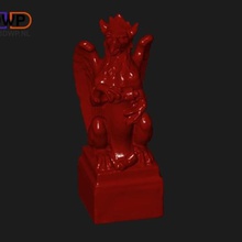 griffin sculpture art 3d scan gargoyle griffon grotesque statue scans replicas 3d print model - Mito3D