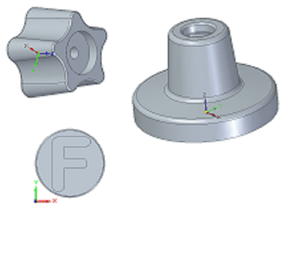 grifo bobina torneiras 3d print model - Mito3D