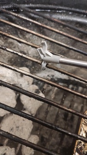 ızgara kazıyıcı barbekü Griglia şömine çelik temizlik Weber tabak Napolyon usta aşçı Kamado Odun odun kömürü tek ateş 3d print model - Mito3D