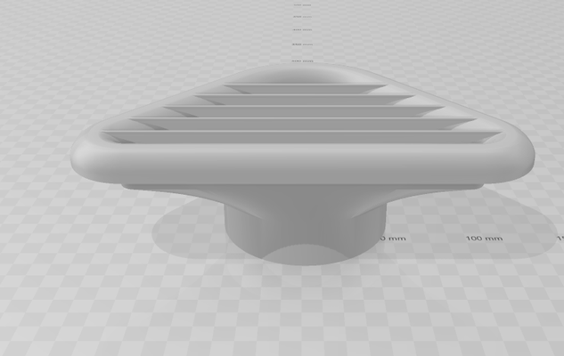 grille aération gué transit 98 3d print model - Mito3D