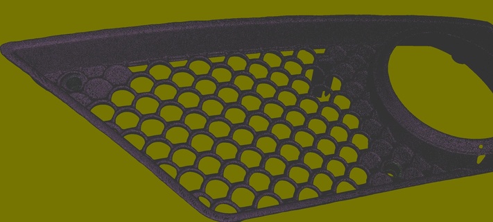 grille bumper l+r Various in the 3d print model - Mito3D