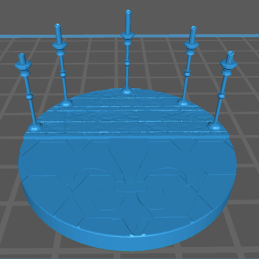 acımasız katedral temel karakter 3D print model - Mito3D