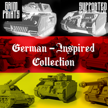 grimmig druckt german inspired Sammlung Spiel Kriegshammer 40k Tod Korps krieg Armageddon Stahl Legion 3d print model - Mito3D
