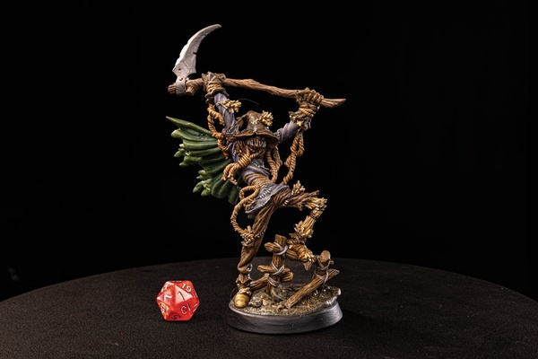 grim strawman curse of witchmire 3d printed miniatures tabletop d&d stl wargaming rpg game beast water boss creature depth monstrosity dnd gift miniature minis dungeon dragons dungeons figurine lurker enemy monster mini 3d print model - Mito3D