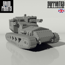 grimmig Whippet Flamme Panzer 3d print model - Mito3D