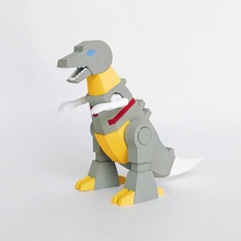 grimlock art les transformateurs autobots dinobots a des robots dinosaures trex biglildesign 3d print model - Mito3D