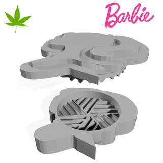 broyeur Barbie hachoir 3d print model - Mito3D