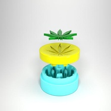 amoladora marihuana hoja 3d print model - Mito3D