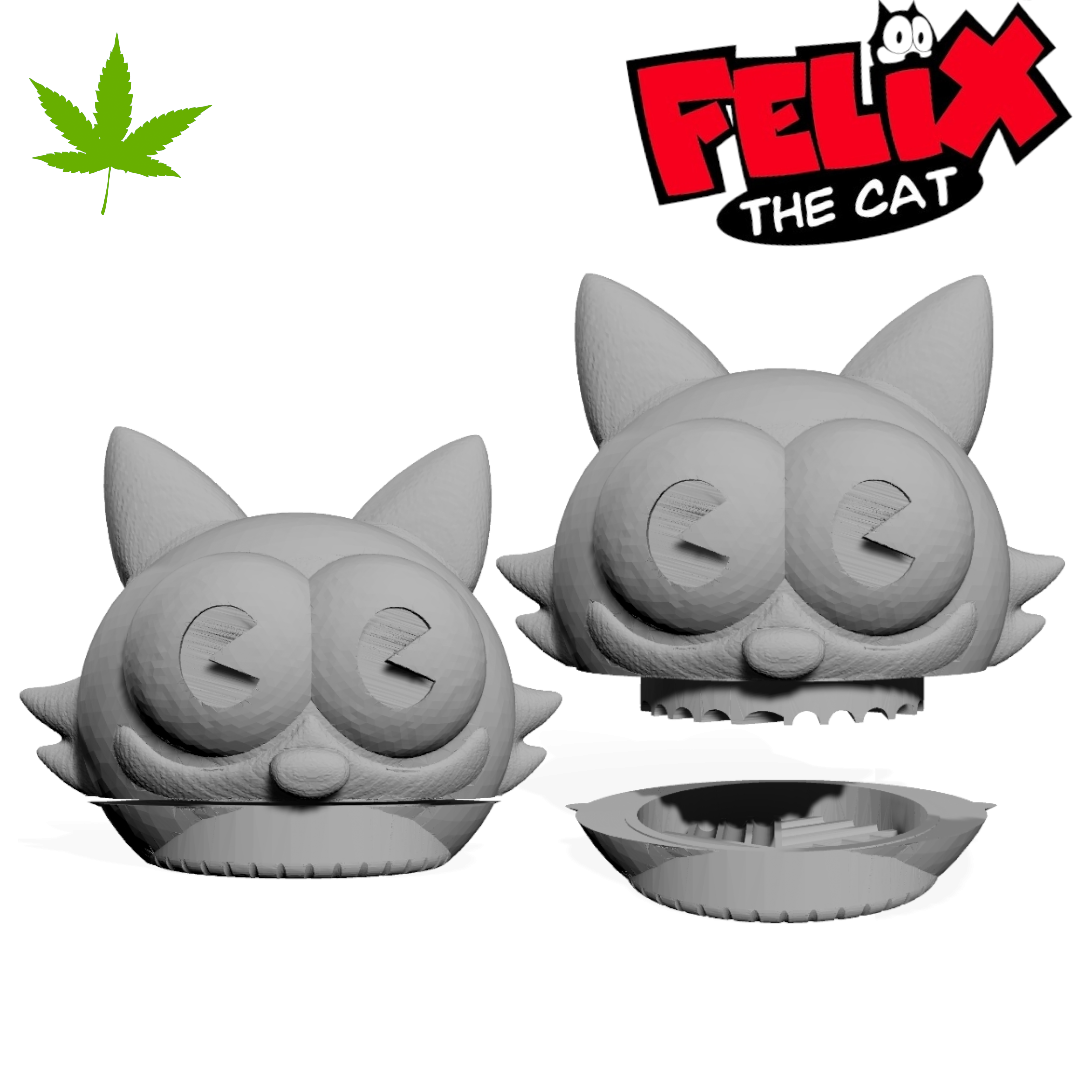 moedor felix el gato 3D print model - Mito3D