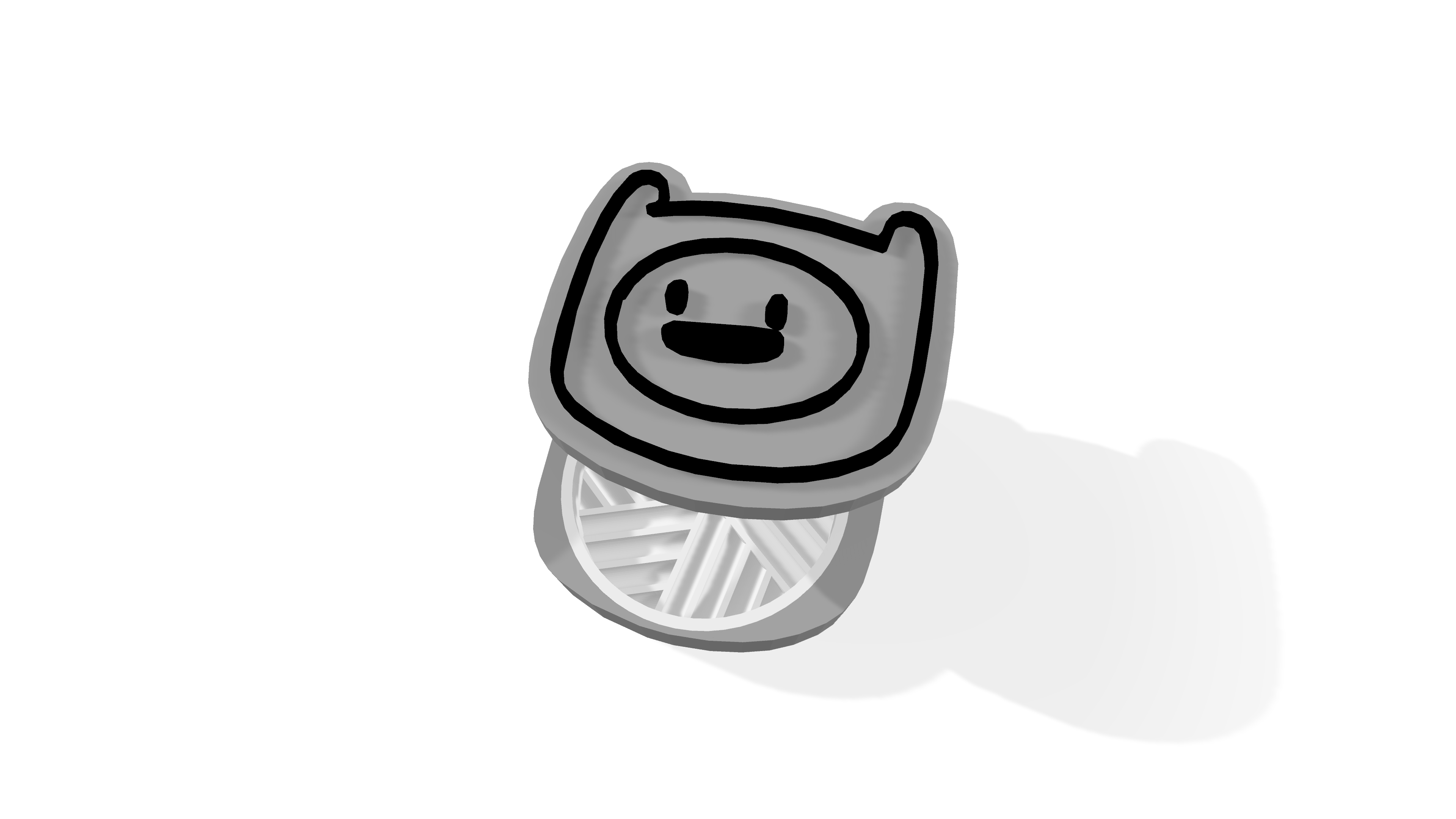 grinder finn human 3D print model - Mito3D