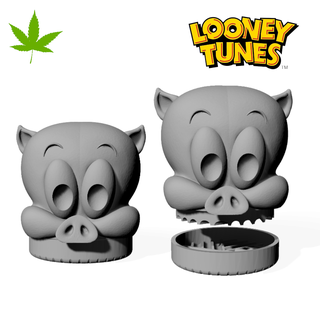 grinder porky looney tunes 3d print model - Mito3D