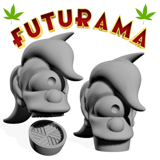 Schleifer Leela Futurama 3d print model - Mito3D