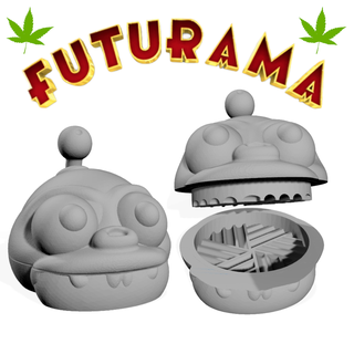 Schleifer Knabberzeug Morsdisquitos mordelon Futurama 3d print model - Mito3D
