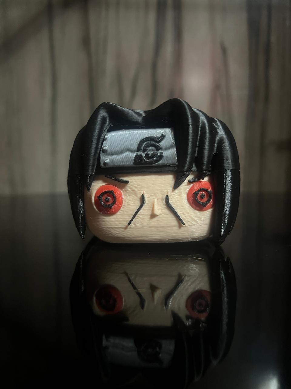 moedor itachi arte moledora erva daninha pica naruto shippuden anime serie moledeor akatzuki sazuke 3D print model - Mito3D