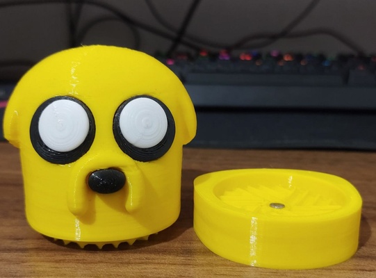 amoladora jake perro picador 420 hora aventura molillo hierba 3d print model - Mito3D