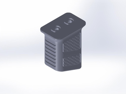 grip lock airsoft toy frontgrip softair mlock 3d print model - Mito3D