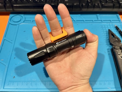 grip olight odin mini airsoft tactical flashlight 3d print model - Mito3D