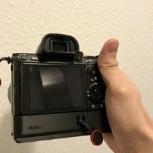 Griff Sony Kamera Alpha a7iii Gadget Extender 3d print model - Mito3D