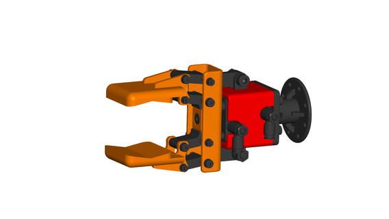 gripper - gripper arm robotic robot hand  3d print model - Mito3D
