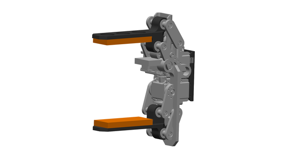 pinza brazo robótico robot mano 3d print model - Mito3D