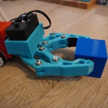 pince 6dof bras de robot gadget la robotique 3d print model - Mito3D