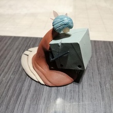 gris juego computadora escultura 3d print model - Mito3D
