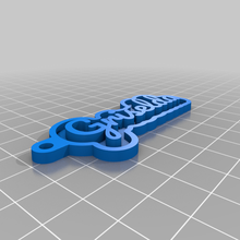 griselda llave cadena personalizado llaveros 3d print model - Mito3D