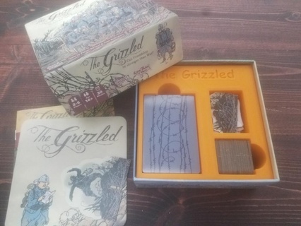 grizzled insert boardgame board game box insert insert games game  3d print model - Mito3D