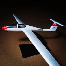 grob g103 twin astir glider sailplane miniature custom paintable puchacz gliding glidiers soaring 3d print model - Mito3D