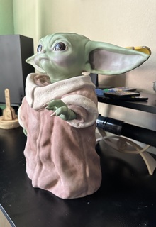 Sarı yaşam boyutu Sanat star savaşlar bebek Yoda mandaloryalı klon Boba fett ödül avcı 3d print model - Mito3D