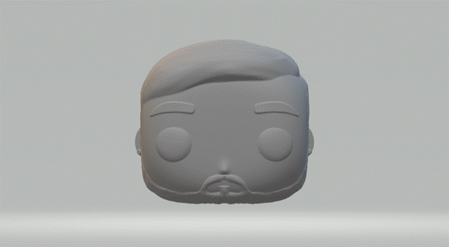 noivo cabeça 013 funko pop 3D print model - Mito3D