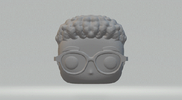 groom head 015 funko pop 3d print model - Mito3D
