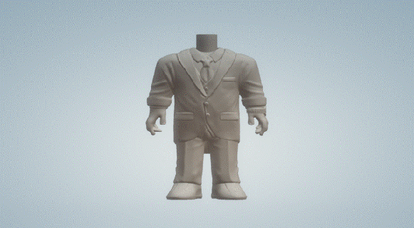 damat takım elbise 011 Funko pop 3d print model - Mito3D