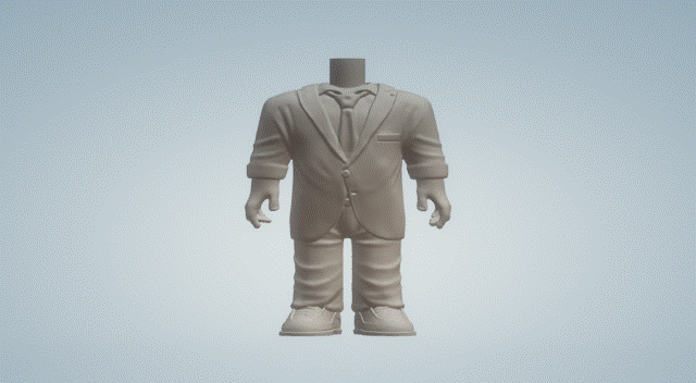 groom suit 012 funko pop 3D print model - Mito3D