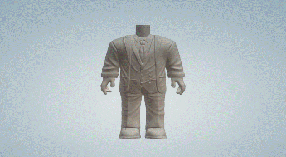 groom suit 014 funko pop 3d print model - Mito3D