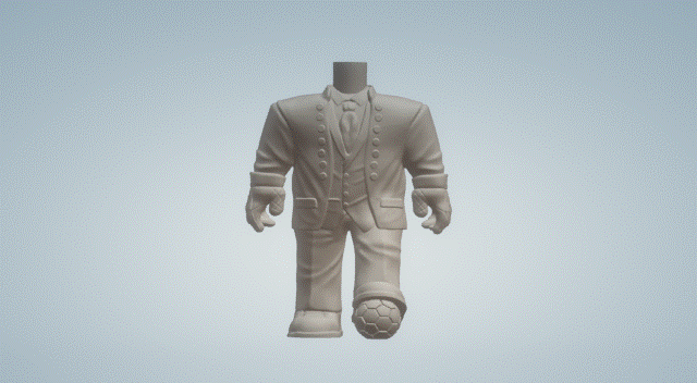 damat takım elbise 016 Funko pop 3D print model - Mito3D
