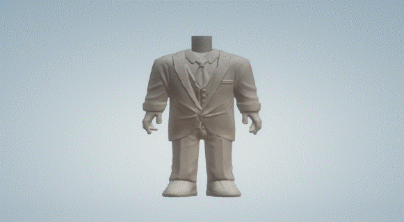 damat takım elbise 017 Funko pop 3d print model - Mito3D
