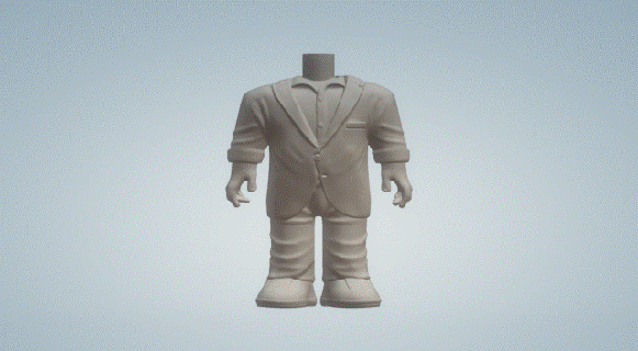 damat takım elbise 018 Funko pop 3d print model - Mito3D