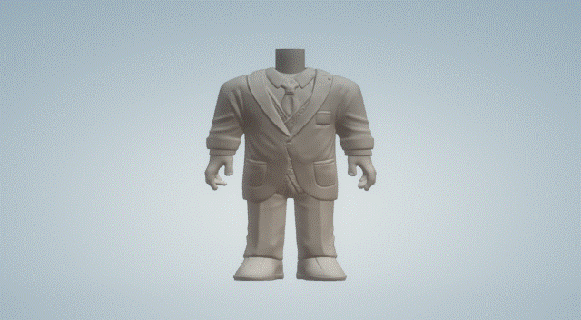 groom suit 019 funko pop 3d print model - Mito3D