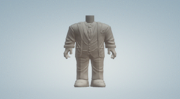 groom suit 020 funko pop 3d print model - Mito3D