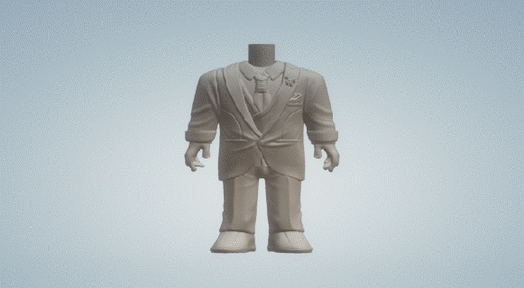 groom suit 022 funko pop 3d print model - Mito3D