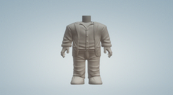 novio traje 025 funko popular 3d print model - Mito3D