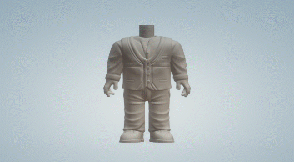 damat takım elbise 026 Funko pop 3d print model - Mito3D