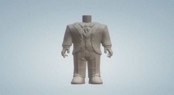 groom suit 029 funko pop 3d print model - Mito3D